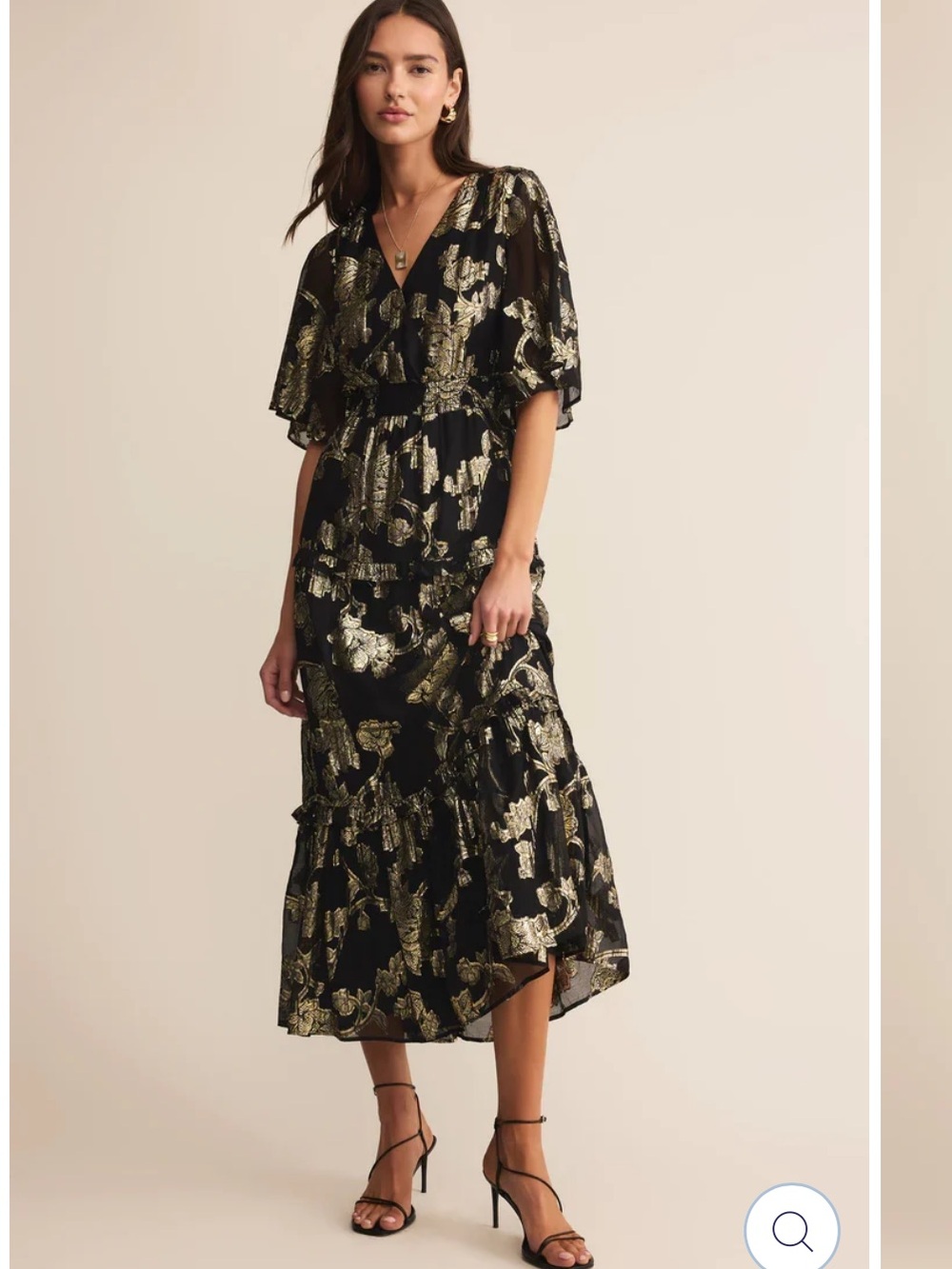 Z SUPPLY KIERA JACQUARED MAXI DRESS